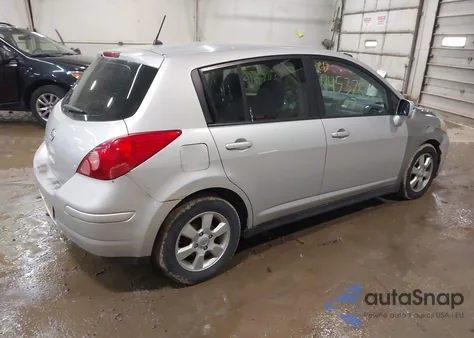 2007 Nissan Versa 1.8Sl from USA, damaged, VIN 3N1BC13E77L354370